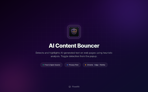 AI Content Bouncer screenshot