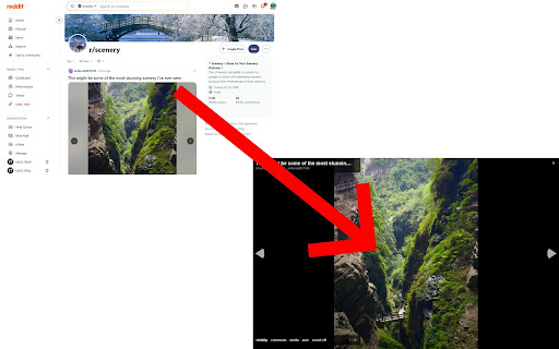 Presentation Mode for Reddit screenshot