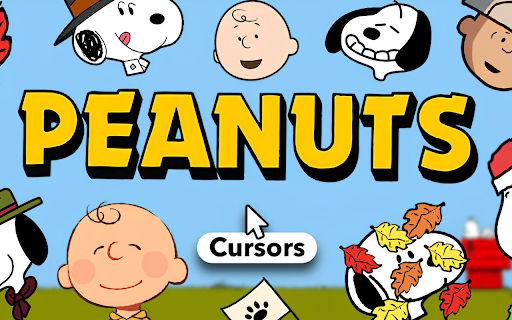 Peanuts Cursor ★ Custom Cursor for Chrome™ screenshot