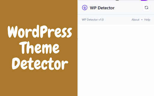 WP Detector screenshot