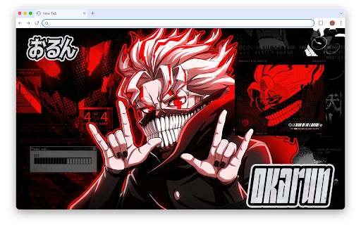 Dandadan Wallpaper New Tab - Dan Da Dan Backgrounds screenshot