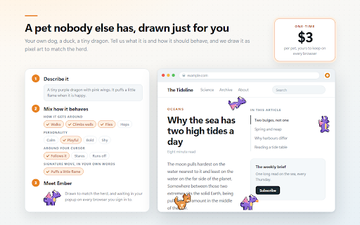 Desktop Pet: Virtual Companions screenshot
