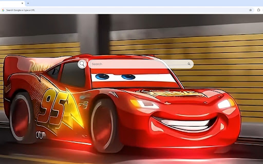 Lightning McQueen Live Wallpaper screenshot