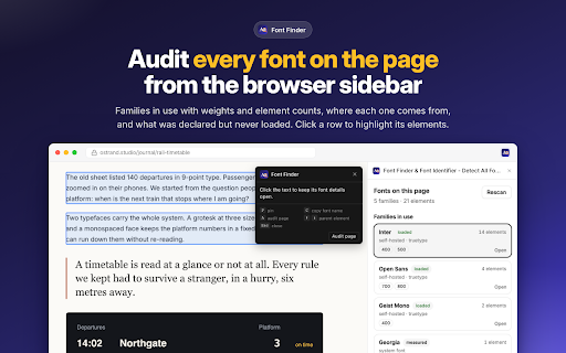 Font Finder & Font Identifier - Detect All Fonts screenshot