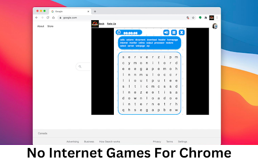 No Internet Games screenshot