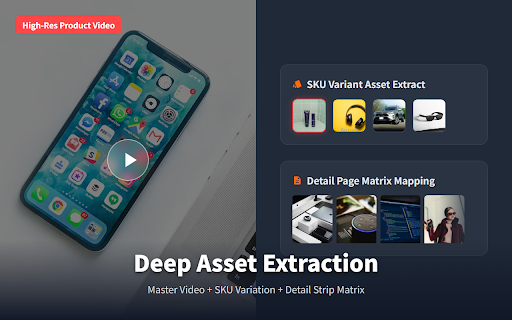 E-commerce & Social Image Video Downloader - Bulk Saver screenshot