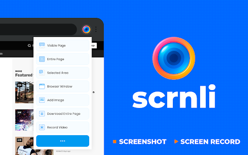 Screen Recorder & Screenshot App for Chrome | Scrnli screenshot