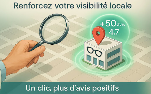 Expérience patient et collecte avis Google pour Optimum Live screenshot