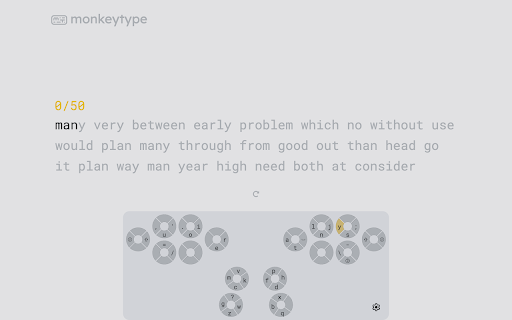 Monkeytype CC Extension screenshot