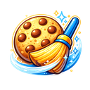 Slash Mark – One Click Cookies & Cache Clear icon