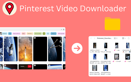 Pinterest Video Downloader - Pinterest Image & Video Downloader screenshot