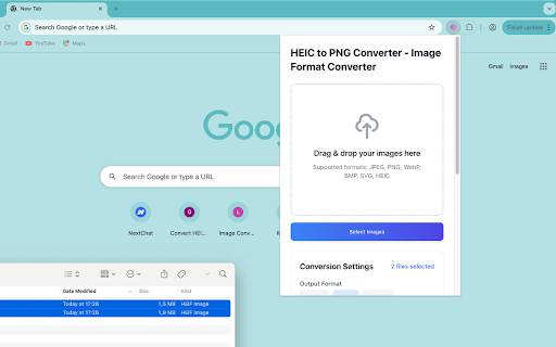 HEIC to PNG Converter - Image Format Converter screenshot