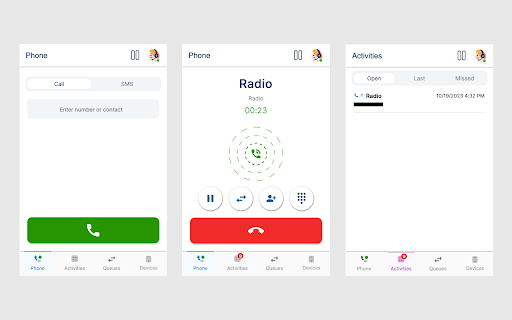 Daktela screenshot