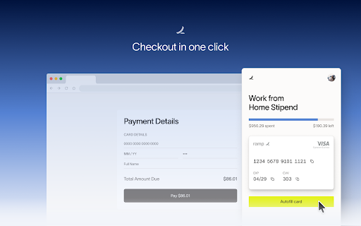 Ramp for Chrome screenshot