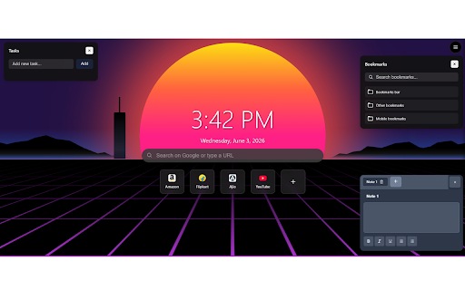 Retro Vibe Wallpaper screenshot