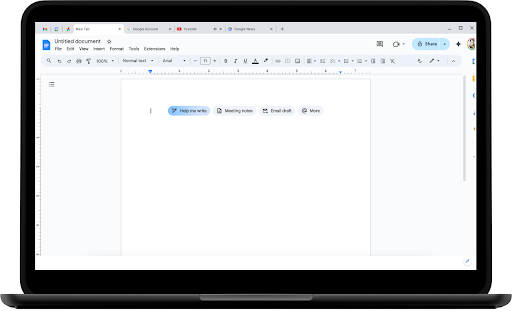 Google Docs Quick Write screenshot