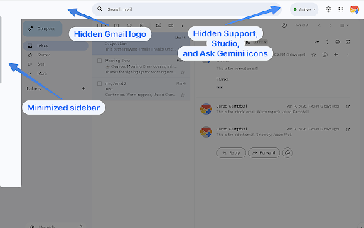 Apparent for Gmail screenshot
