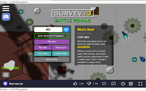 Survev screenshot