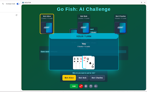 Go Fish by AI Muse (Beta) screenshot