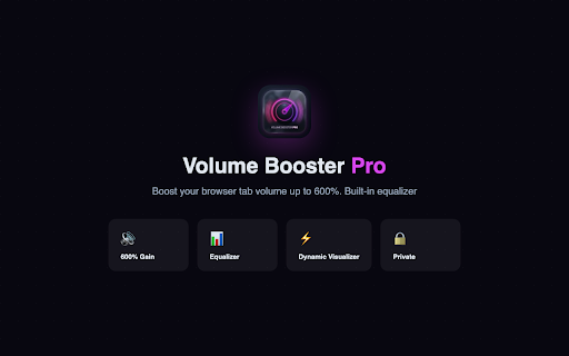 Volume Booster Pro screenshot