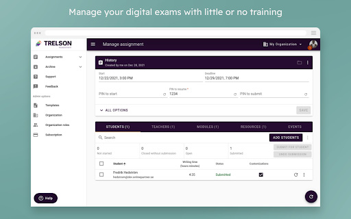 Trelson for Google Classroom screenshot