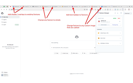 Favicon Changer Ultimate screenshot