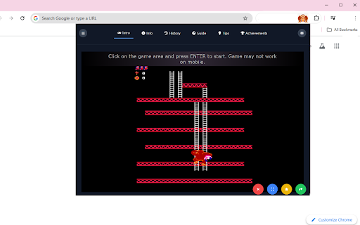 Donkey Kong Unlocked Game screenshot