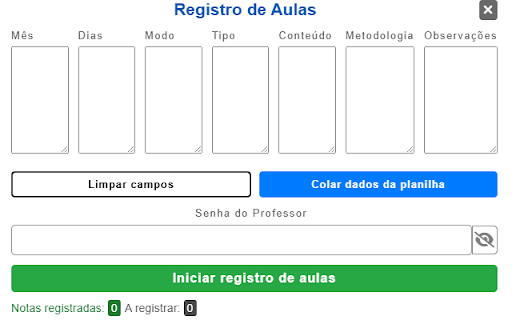 Registro Automático SIAGE - Modular Integrado screenshot