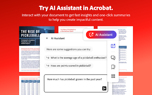 Adobe Acrobat: PDF edit, convert, sign tools screenshot