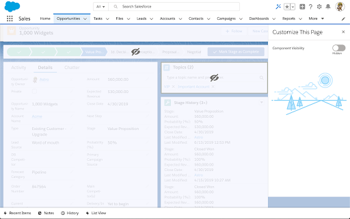 Lightning Extension screenshot