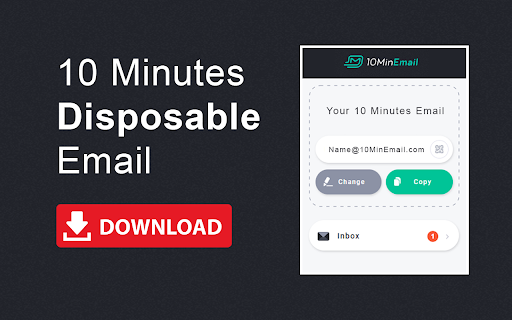 10 Minutes Email - 10 min disposable email screenshot