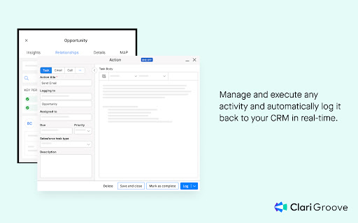 Clari Groove for G-Suite and Microsoft 365 screenshot