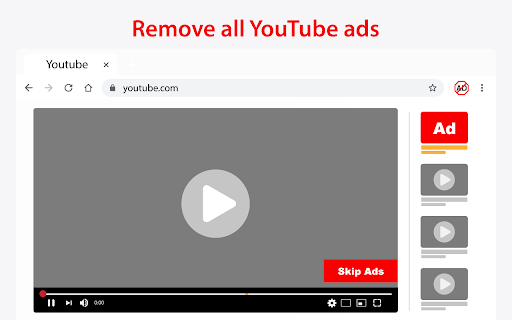 Adblock Advanced - AdBlocker for Chrome & YouTube Ads Blocker screenshot