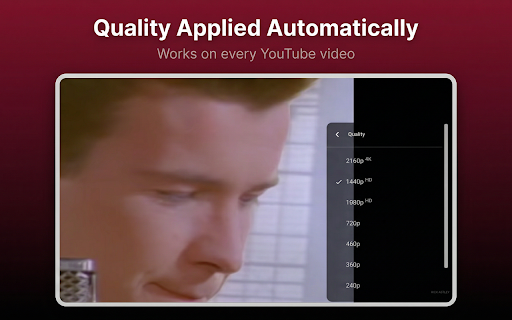 YouTube Auto Quality screenshot