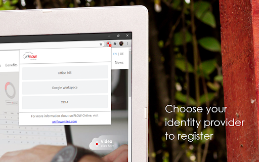 uniFLOW Online screenshot