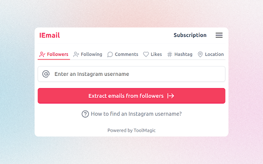 IEmail - Email Extractor & Leads Finder screenshot
