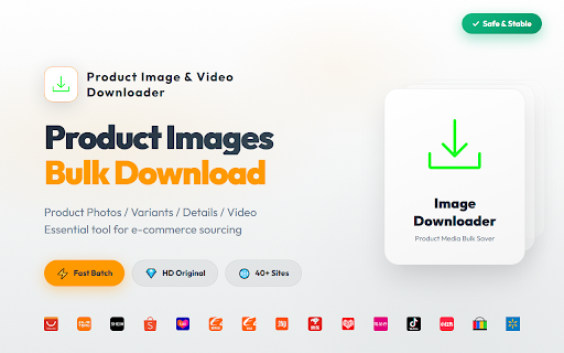 Product Image & Video Downloader - Bulk Save Tool screenshot