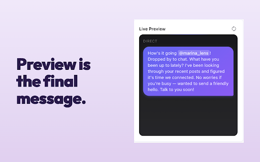 QuicDM: AI Spin & Smart Outreach screenshot