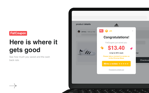 FatCoupon Cashback & Promo Codes screenshot
