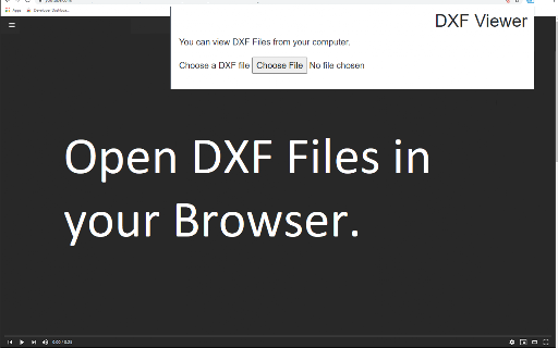 DXF Viewer screenshot