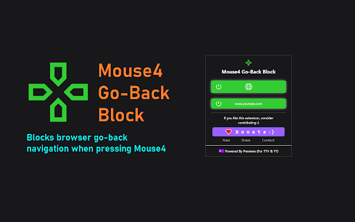 Mouse4 Go-Back Block screenshot