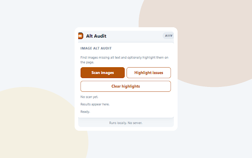 Alt Audit screenshot