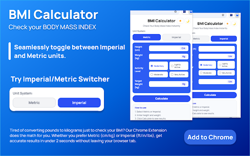 BMI Calculator screenshot