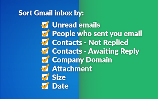 Sort Gmail Inbox by cloudHQ screenshot