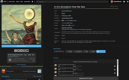 BetterRYM screenshot