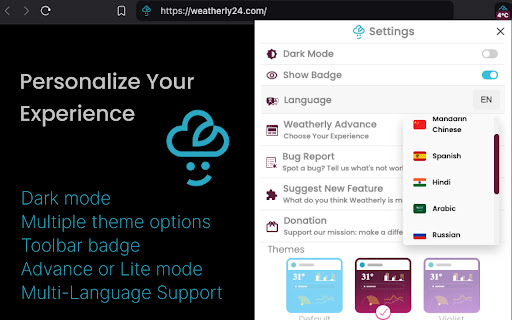 Weatherly (Weather Forecast) screenshot