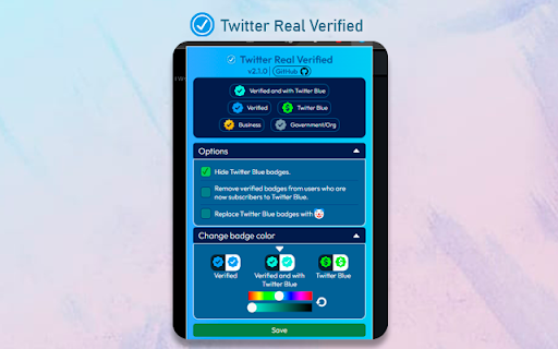 Twitter Real Verified screenshot