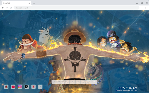 One Piece Ablaze Live Wallpaper screenshot