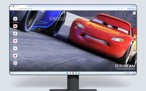 Lightning McQueen Wallpaper screenshot