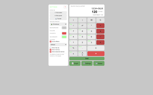 TheQuickCalculator screenshot